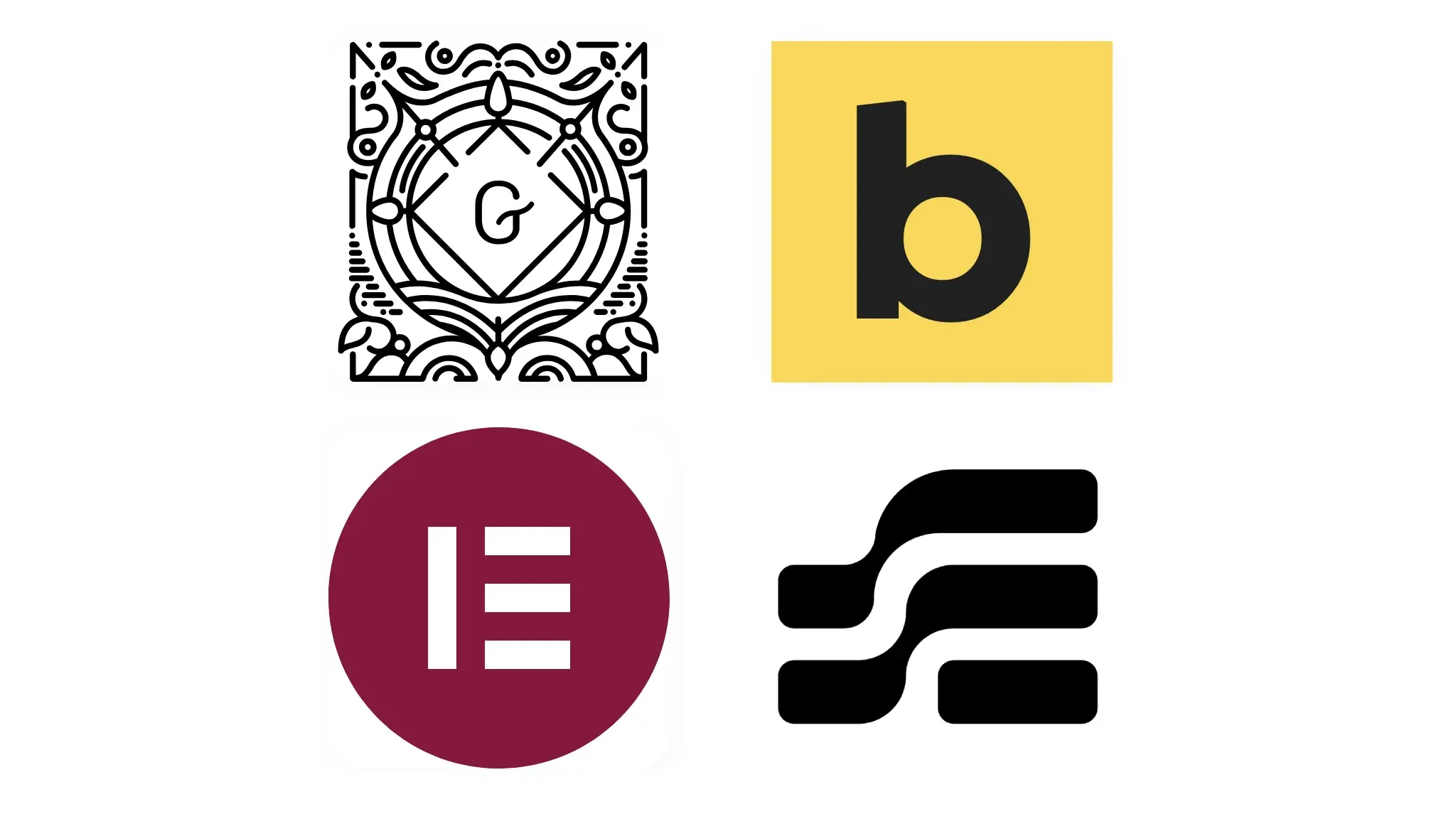 Gutenberg, Elementor, Bricks e Etch